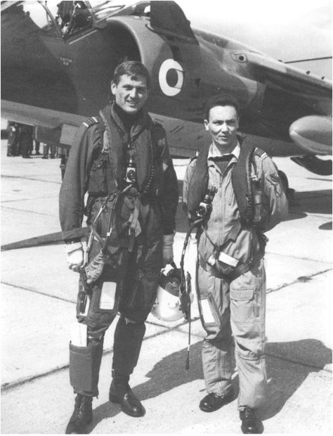 Graham Williams and Tom Lecky-Thompson, the two pilots of Harriers in the Daily Mail Transatlantic Air Race. (Graham Williams Collection).JPG